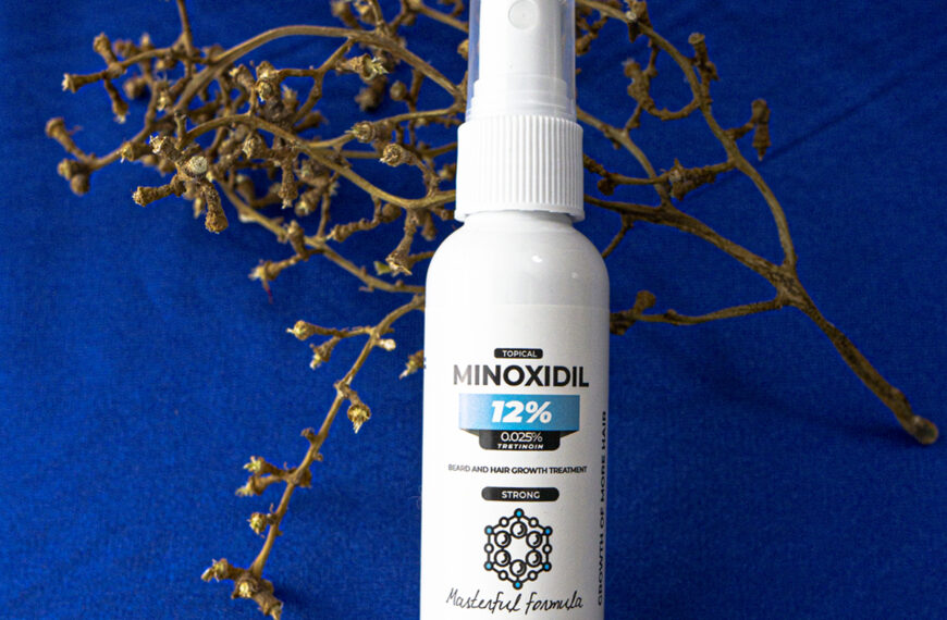 Minoxidil 12 por ciento para crecimiento de cabello