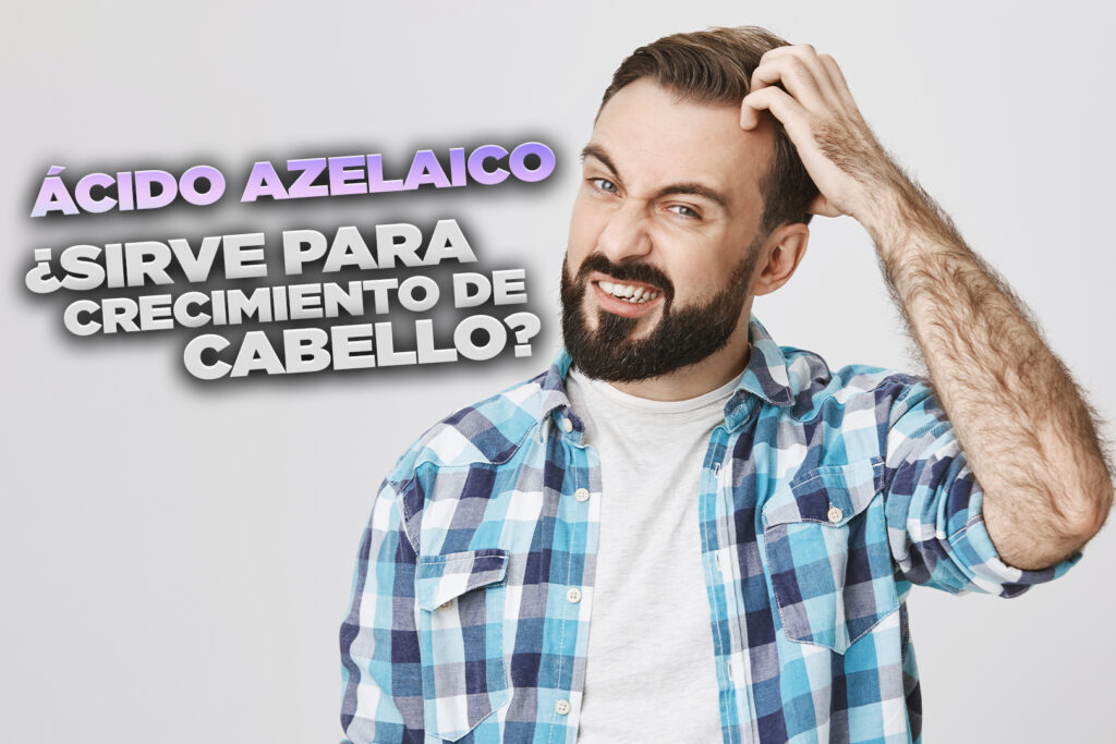 Acido azelaico para crecimiento de cabello minoxidil