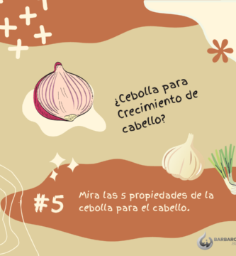 Cebolla para crecimiento de cabello